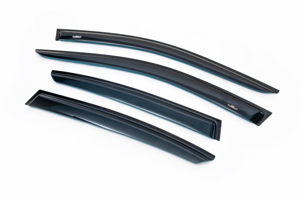 Window Deflectors (4 pcs, HIC) for Range Rover II P38A 1997-2002 - image 1