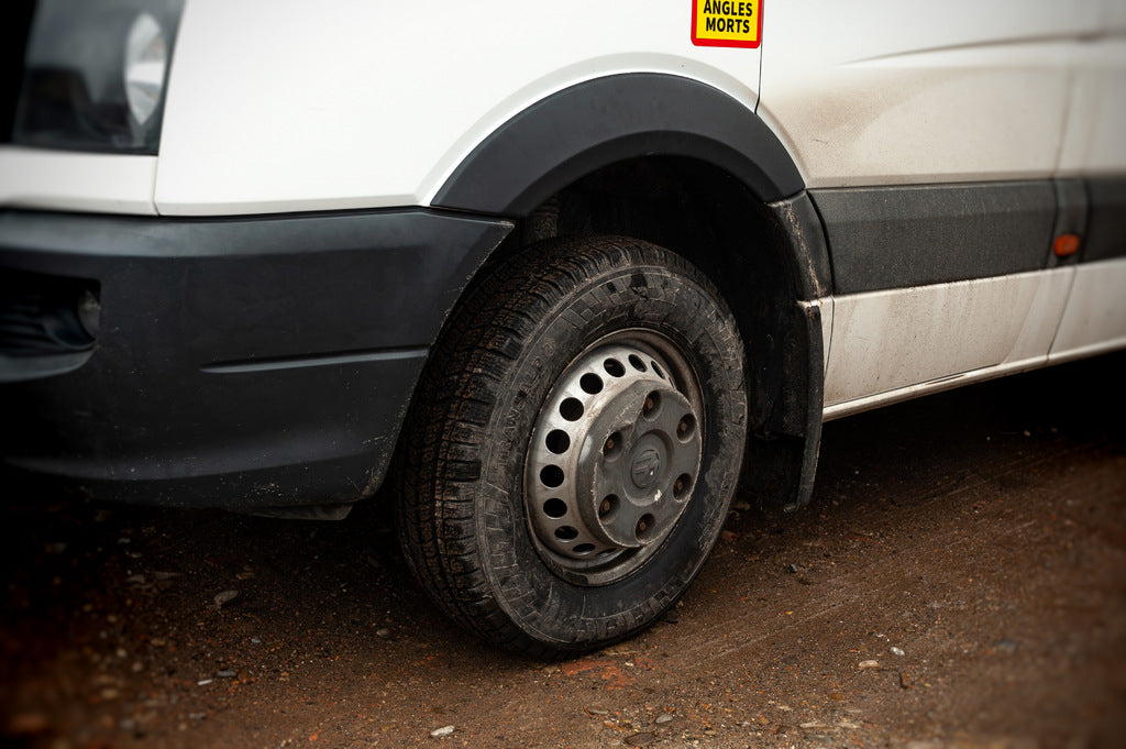 Wide fender flares (4 pcs, black) for Mercedes Sprinter W906 2006-2018 - image 3