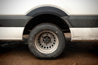 Wide arches (4 pieces, black) for Volkswagen Crafter 2006-2016 - Reelken Auto