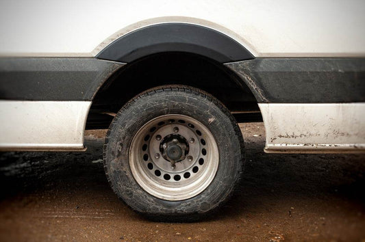 Wide arches (4 pieces, black) for Volkswagen Crafter 2006-2016 - Reelken Auto