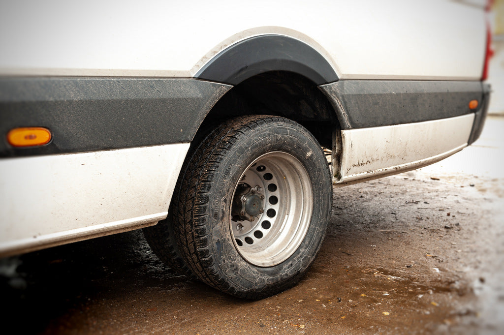 Wide fender flares (4 pcs, black) for Mercedes Sprinter W906 2006-2018 - image 5