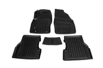 Stingray 3D rugs (5 pcs, polyurethane) for Ford Focus II 2005-2008 - Reelken Auto
