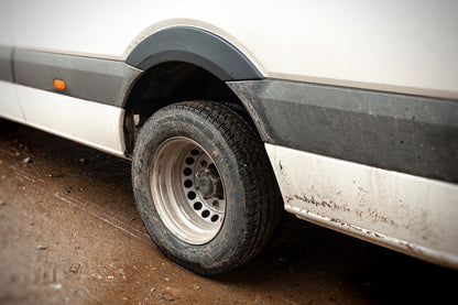 Wide fender flares (4 pcs, black) for Mercedes Sprinter W906 2006-2018 - image 6