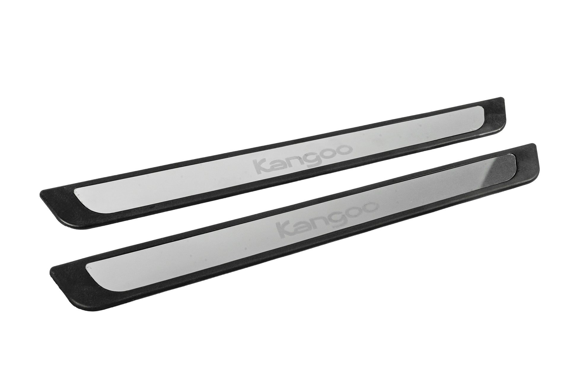 Stainless Steel Door Sill Protectors Carmos V2 (2 pcs) for Renault Kangoo 2008-2020 - image 3