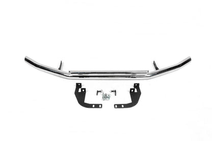 Front protection ST014 (stainless) for Mitsubishi Pajero Sport 2008-2015 - Reelken Auto