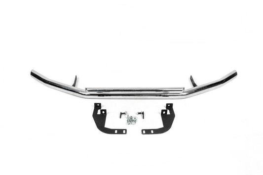 Front protection ST014 (stainless) for Mitsubishi Pajero Sport 2008-2015 - Reelken Auto