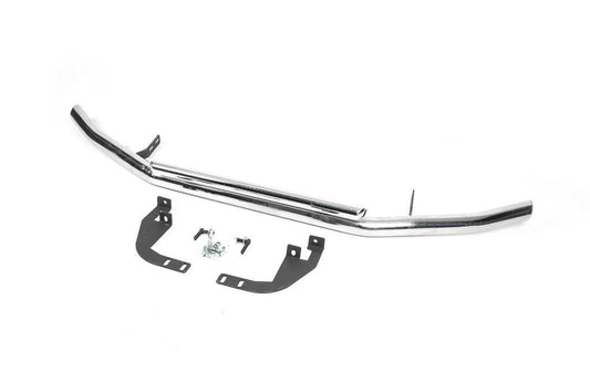 Front protection ST014 (stainless) for Mitsubishi Pajero Sport 2008-2015 - Reelken Auto