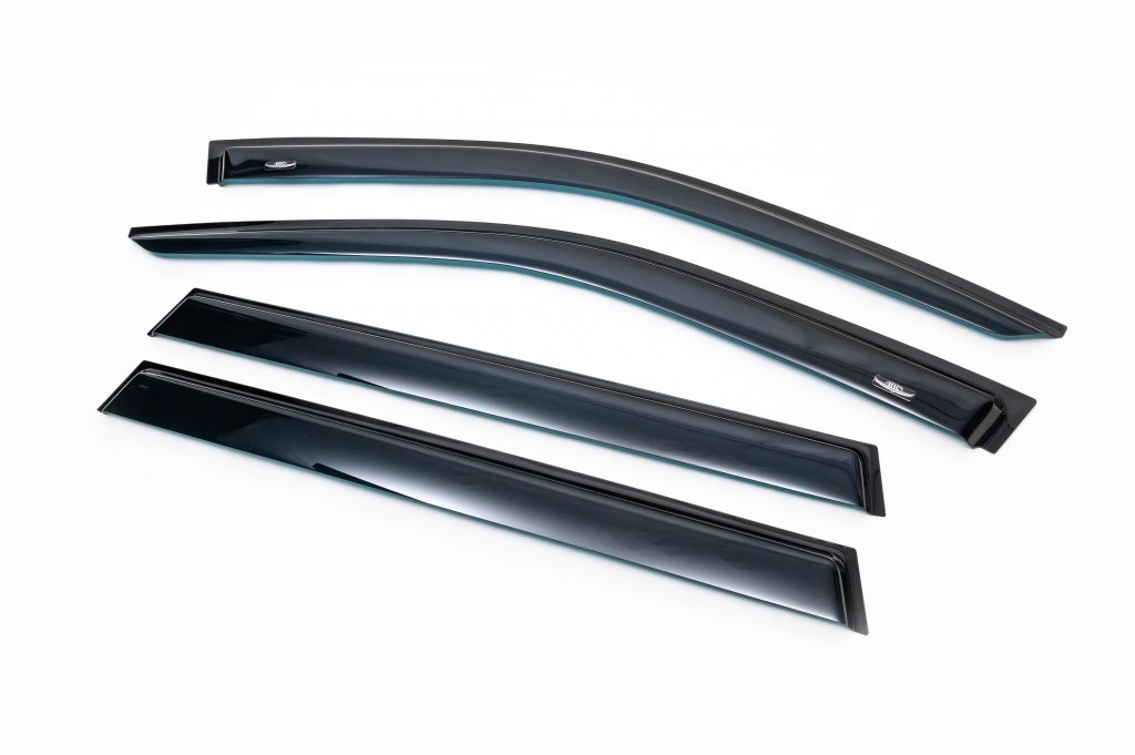 Window Deflectors SW (4 pcs, HIC) for BMW 5 Series E-39 1996-2003 - image 1