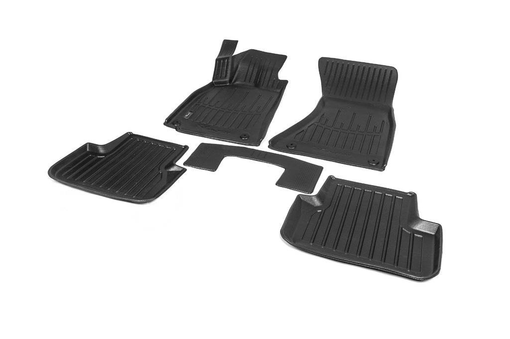 Stingray 3D rugs (5 pcs, polyurethane) for Audi A4 B8 2007-2015 - Reelken Auto