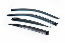 Window Deflectors with Chrome Trim SD (4 pcs, HIC) for BMW 5 Series E60/E61 2003-2010 - image 1