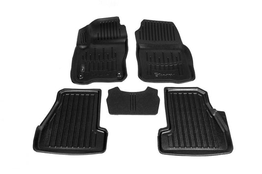 Stingray 3D rugs (5 pcs, polyurethane) for Ford Focus III 2011-2017 - Reelken Auto