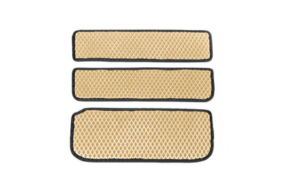 Doormats (3 pcs., EVA, Beige) for Renault Trafic 2001-2015 - Reelken Auto