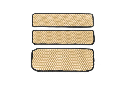EVA Door Sill Mats (3 pcs, Beige) for Renault Trafic 2001–2015 - image 1