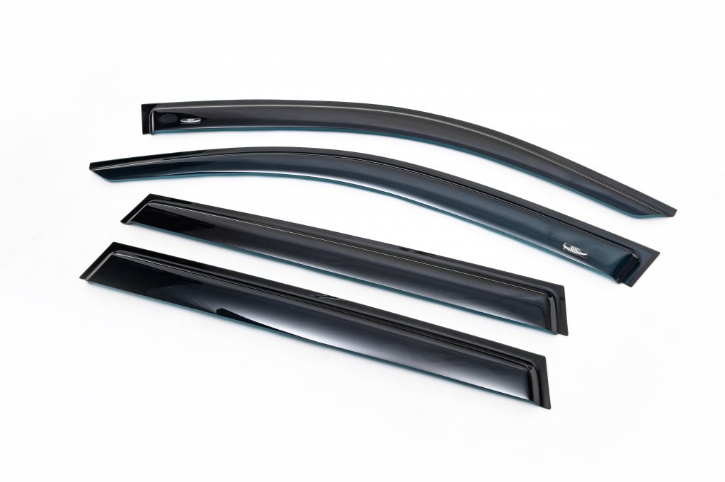 Window Deflectors (4 pcs, HIC) for BMW X3 F-25 2011-2018 - image 1