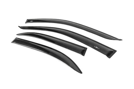 Window Deflectors SD (4 pcs, HIC) for Toyota Corolla 2002-2007 - image 2