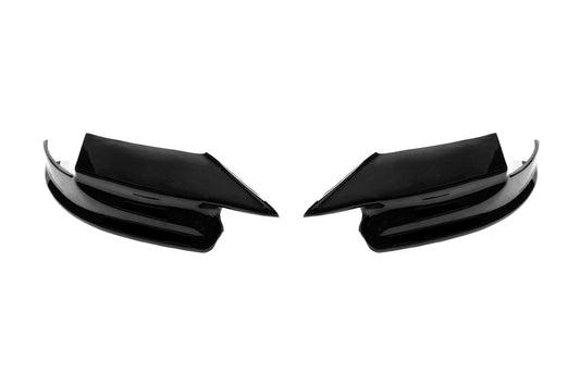 Front bumper extensions DPT Flap (for M5, Gloss Black) for BMW 5 Series F-10/11/07 2010-2016 - image 1