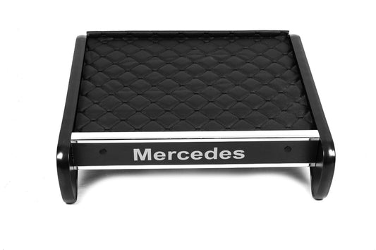 Dashboard Shelf (Black with Black Stitching) for Mercedes T1 (207-410) 1977-1995 - image 2