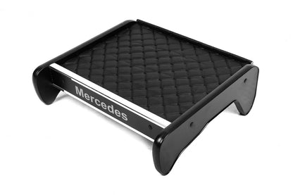 Dashboard Shelf (Black with Black Stitching) for Mercedes T1 (207-410) 1977-1995 - image 1
