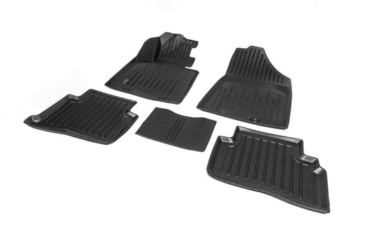 Stingray 3D rugs (5 pcs, polyurethane) for Kia Sportage 2015-2021 - Reelken Auto
