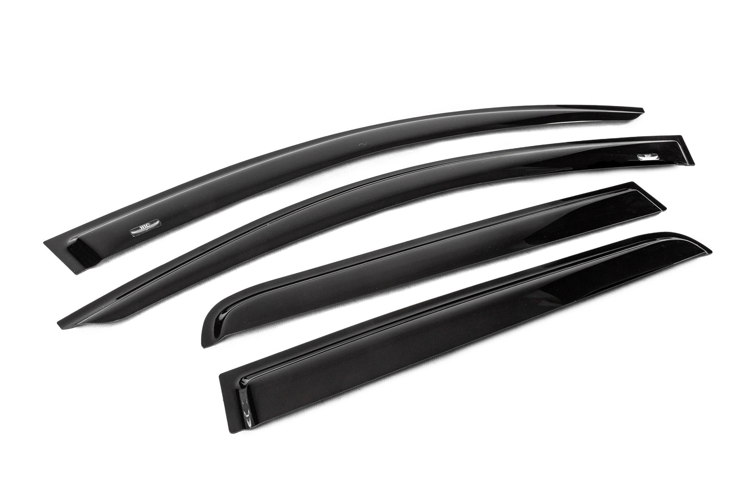 Window Deflectors (4 pcs, HIC) for Peugeot 4007 2007-2013 - image 8
