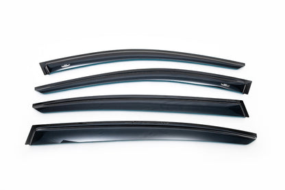 Window Deflectors F02 (4 pcs, HIC) for BMW 7 Series F01/F02 2008-2015 - image 2