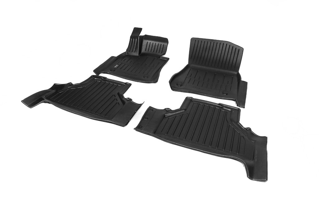 Stingray 3D Rubber Floor Mats (4 pcs, Polyurethane) for BMW X6 E71 2008-2014 - image 2