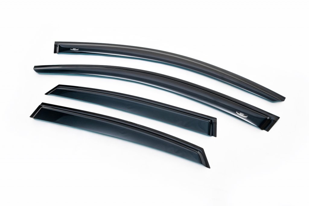 Side window wind deflectors Sedan (4 pcs, HIC) for Audi A6 C7 2011-2017 - image 8