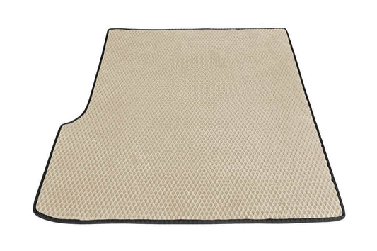 Trunk mat (EVA, beige) for BMW X3 E-83 2003-2010 - Reelken Auto