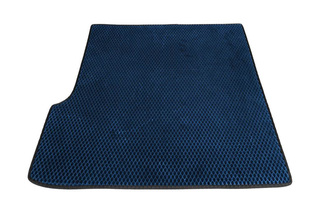 Trunk mat (EVA, blue) for BMW X3 E-83 2003-2010 - Reelken Auto