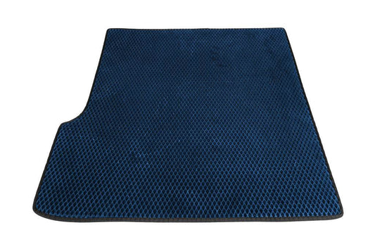 Trunk mat (EVA, blue) for BMW X3 E-83 2003-2010 - Reelken Auto