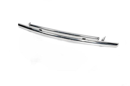 Front double protection ST011 (stainless steel) for Volkswagen T6 - Reelken Auto