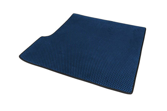 Trunk mat (EVA, blue) for BMW X3 E-83 2003-2010 - Reelken Auto