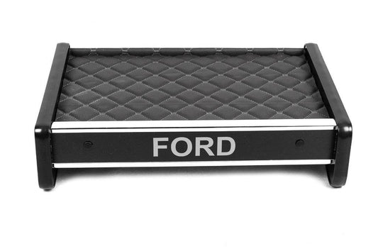 Shelf for a pencil case (Gray with gray thread) for Ford Transit 1991-2000 - Reelken Auto