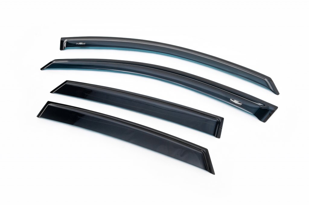 Window Deflectors SD (4 pcs, HIC) for Ford Focus I 1998-2005 - image 1
