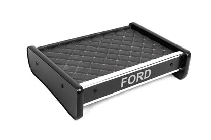 Shelf for a pencil case (Gray with gray thread) for Ford Transit 1991-2000 - Reelken Auto