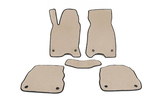 EVA mats (beige) for Audi A6 C5 2001-2004 - Reelken Auto