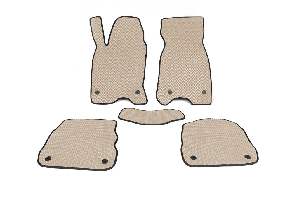 EVA Floor Mats (Beige) for Audi A6 C5 1997-2001 - image 1