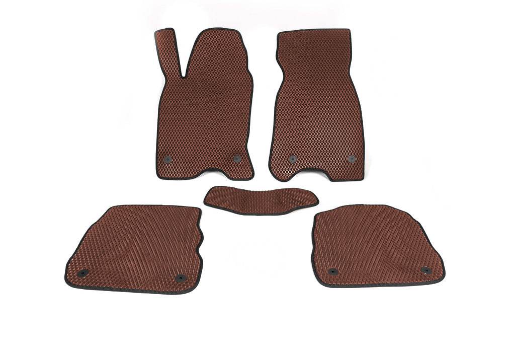 EVA mats (brown) for Audi A6 C5 1997-2001 - Reelken Auto