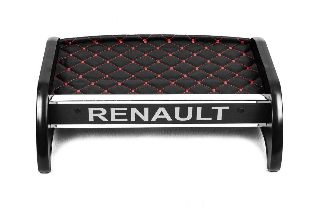 Shelf on the panel (Black with red thread) for Renault Kangoo 2008-2020 - Reelken Auto