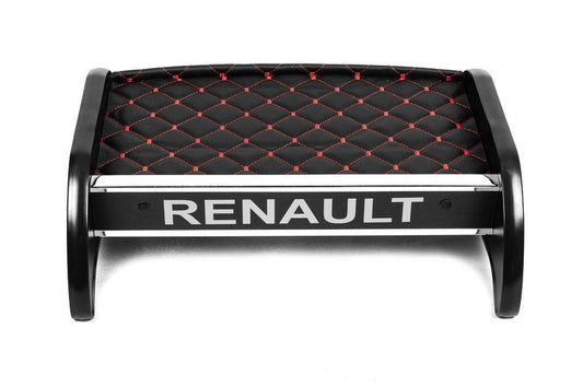 Shelf on the panel (Black with red thread) for Renault Kangoo 2008-2020 - Reelken Auto
