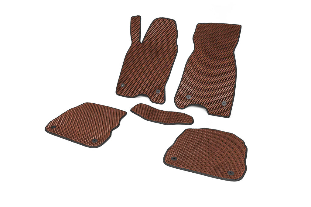 EVA Floor Mats (Brown) for Audi A6 C5 1997-2001 - image 2