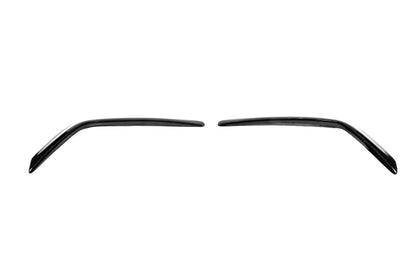 Front bumper lip DPT V-4 (2015-2020, Gloss Black) for Skoda Superb 2015-2024 - image 4