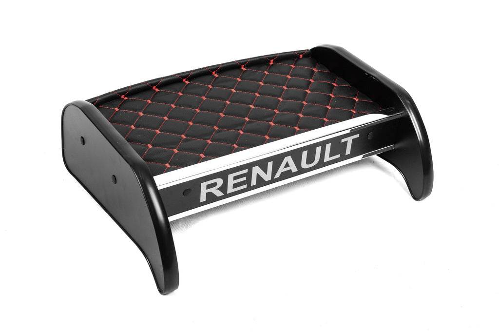 Shelf on the panel (Black with red thread) for Renault Kangoo 2008-2020 - Reelken Auto