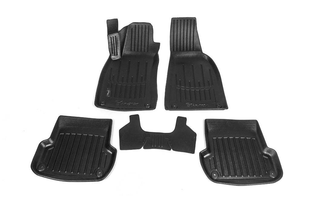 Stingray 3D Rubber Floor Mats (5 pcs, Polyurethane) for Audi A4 B7 2004-2008 - image 1