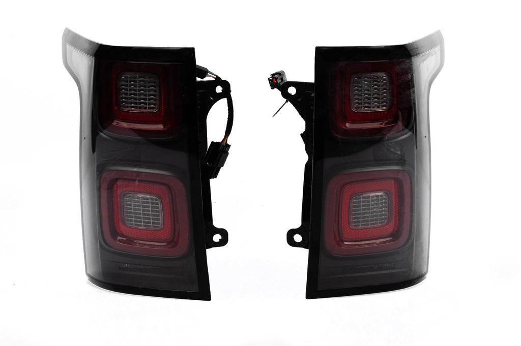 Rear optics design Glonn Black (2 pcs) for Range Rover IV L405 2013-2021 - Reelken Auto