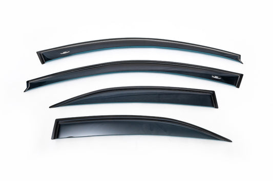 Window Deflectors (4 pcs, HIC) for Ford Mondeo 2000-2007 - image 2