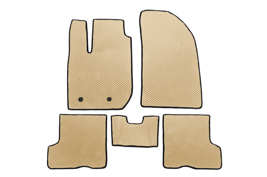 EVA Car Floor Mat Beige for Dacia Duster 2018-2024 - image 1
