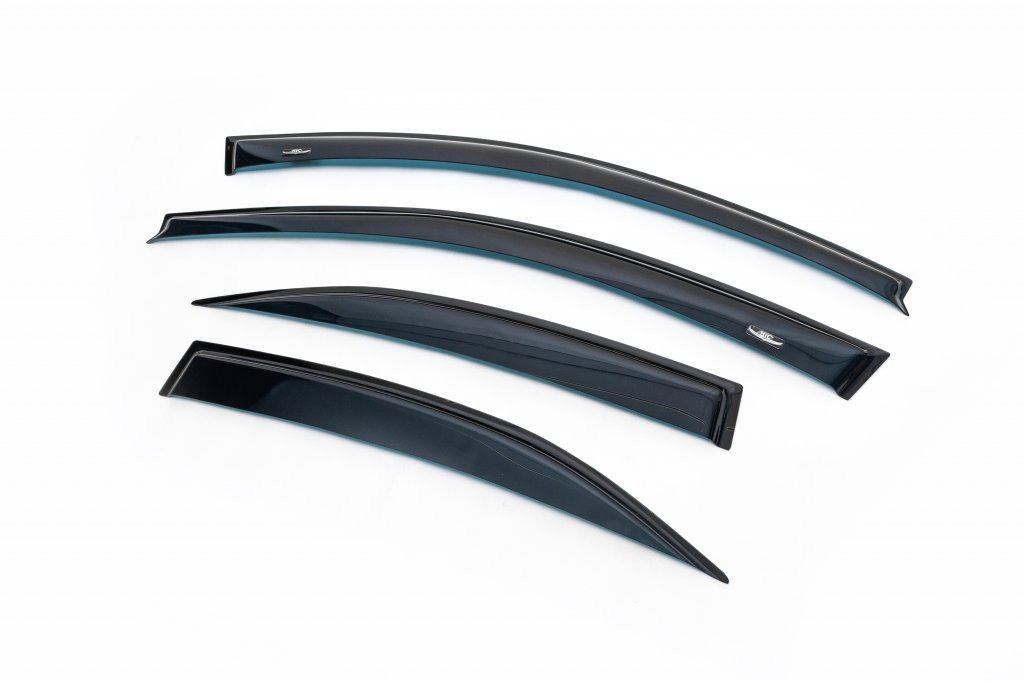Window Deflectors (4 pcs, HIC) for Ford Mondeo 2000-2007 - image 1