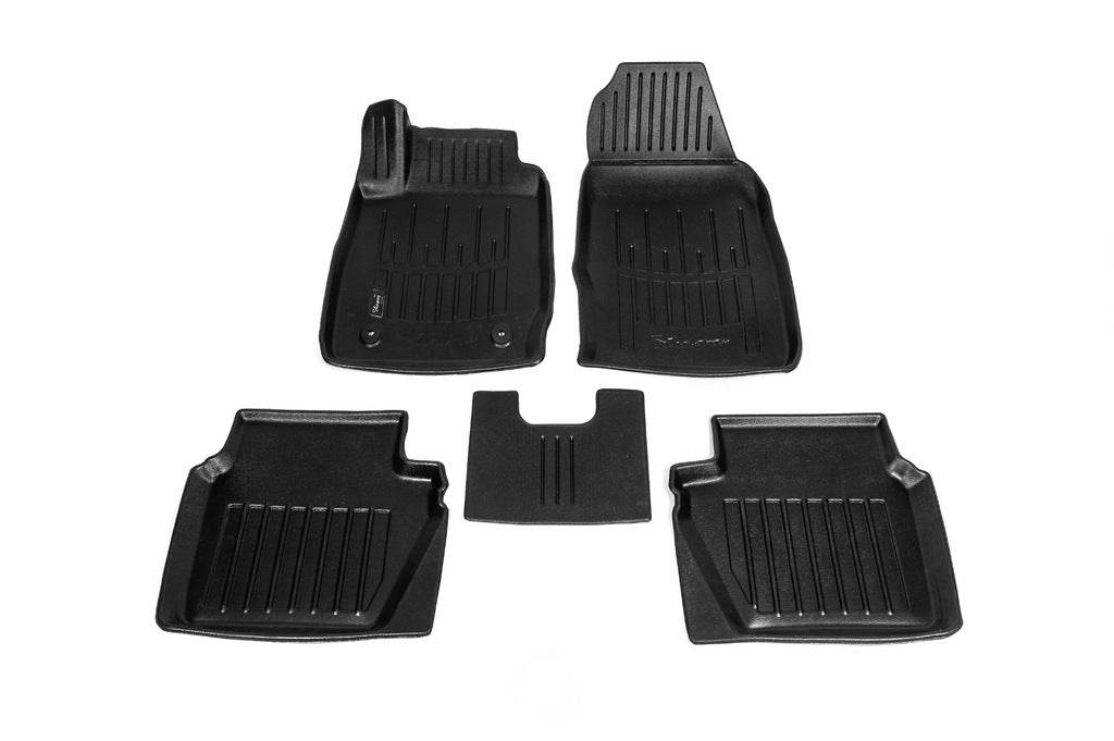 Stingray 3D rugs (5 pcs, polyurethane) for Ford Fiesta 2008-2017 - Reelken Auto