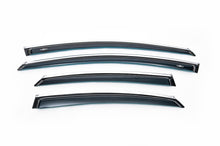 Window Deflectors with Chrome Trim SD (4 pcs, HIC) for Ford Mondeo 2008-2014 - image 2